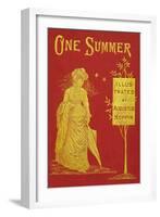 One Summer-Augustus Hoppin-Framed Art Print