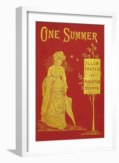 One Summer-Augustus Hoppin-Framed Art Print