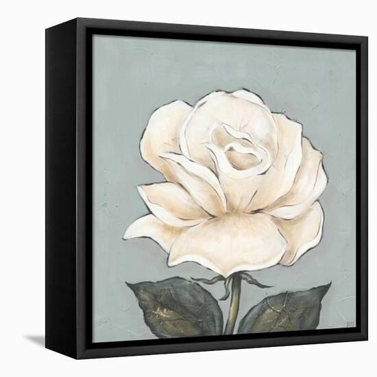 One Tan Rose-Jade Reynolds-Framed Stretched Canvas