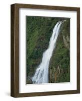 One Thousand Foot Waterfall over the Mountain Pine Ridge, Belize, Central America-Strachan James-Framed Photographic Print