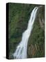 One Thousand Foot Waterfall over the Mountain Pine Ridge, Belize, Central America-Strachan James-Stretched Canvas