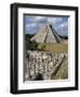 One Thousand Mayan Columns and the Great Pyramid El Castillo, Chichen Itza, Mexico-Christopher Rennie-Framed Photographic Print