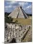 One Thousand Mayan Columns and the Great Pyramid El Castillo, Chichen Itza, Mexico-Christopher Rennie-Mounted Photographic Print