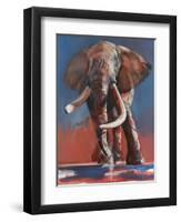 One Ton drinking-Mark Adlington-Framed Premium Giclee Print