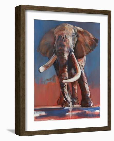 One Ton drinking-Mark Adlington-Framed Giclee Print