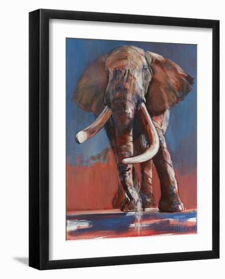 One Ton drinking-Mark Adlington-Framed Giclee Print