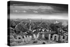 One Too Many Drinks BW-Thomas Barbey-Stretched Canvas