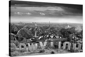 One Too Many Drinks BW-Thomas Barbey-Stretched Canvas