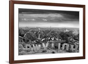 One Too Many Drinks BW-Thomas Barbey-Framed Giclee Print