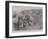 One Touch of Nature Makes the Whole World Kin, an Impromptu Picnic on the Battlefield-Arthur Paine Garratt-Framed Giclee Print