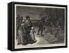 One Touch of Nature Makes the Whole World Kin-Sir Samuel Luke Fildes-Framed Stretched Canvas