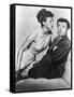 ONE TOUCH OF VENUS, 1948 directed by WILLIAM A. SEITER Ava Gardner / Robert Walker (b/w photo)-null-Framed Stretched Canvas