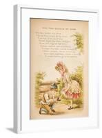 One, Two, Buckle My Shoe, from 'Old Mother Goose's Rhymes and Tales', Published by Frederick…-Constance Haslewood-Framed Giclee Print