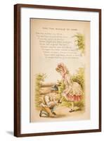 One, Two, Buckle My Shoe, from 'Old Mother Goose's Rhymes and Tales', Published by Frederick…-Constance Haslewood-Framed Giclee Print