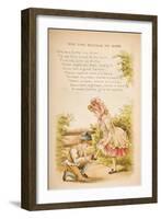 One, Two, Buckle My Shoe, from 'Old Mother Goose's Rhymes and Tales', Published by Frederick…-Constance Haslewood-Framed Giclee Print