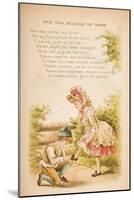 One, Two, Buckle My Shoe, from 'Old Mother Goose's Rhymes and Tales', Published by Frederick…-Constance Haslewood-Mounted Giclee Print