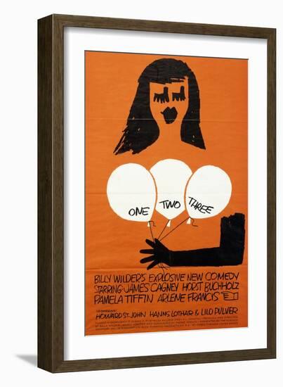 One, Two, Three, 1962-null-Framed Giclee Print