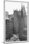 One Wall Street and Trinity Church, 1911-Moses King-Mounted Photo