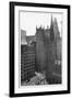 One Wall Street and Trinity Church, 1911-Moses King-Framed Art Print