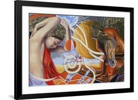 One With The Spirit-Graeme Stevenson-Framed Giclee Print