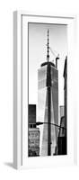 One World Trade Center (1WTC), Manhattan, New York, Vertical Panoramic View-Philippe Hugonnard-Framed Photographic Print
