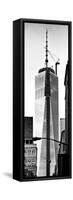 One World Trade Center (1WTC), Manhattan, New York, Vertical Panoramic View-Philippe Hugonnard-Framed Stretched Canvas