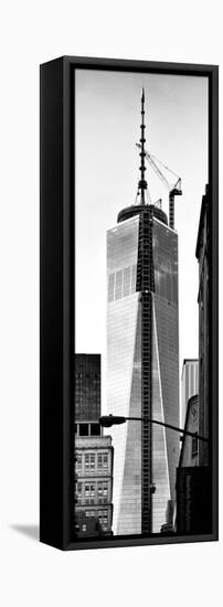 One World Trade Center (1WTC), Manhattan, New York, Vertical Panoramic View-Philippe Hugonnard-Framed Stretched Canvas