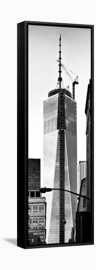 One World Trade Center (1WTC), Manhattan, New York, Vertical Panoramic View-Philippe Hugonnard-Framed Stretched Canvas