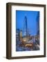 One World Trade Center and 911 Memorial, Lower Manhattan, New York City, New York, USA-Jon Arnold-Framed Premium Photographic Print