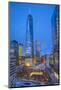 One World Trade Center and 911 Memorial, Lower Manhattan, New York City, New York, USA-Jon Arnold-Mounted Premium Photographic Print
