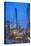One World Trade Center and 911 Memorial, Lower Manhattan, New York City, New York, USA-Jon Arnold-Stretched Canvas