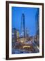 One World Trade Center and 911 Memorial, Lower Manhattan, New York City, New York, USA-Jon Arnold-Framed Photographic Print