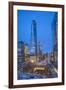 One World Trade Center and 911 Memorial, Lower Manhattan, New York City, New York, USA-Jon Arnold-Framed Photographic Print