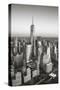 One World Trade Center and Lower Manhattan, New York City, New York, USA-Jon Arnold-Stretched Canvas