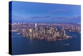 One World Trade Center and Lower Manhattan, New York City, New York, USA-Jon Arnold-Stretched Canvas