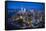 One World Trade Center and Lower Manhattan, New York City, New York, USA-Jon Arnold-Framed Stretched Canvas