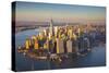 One World Trade Center and Lower Manhattan, New York City, New York, USA-Jon Arnold-Stretched Canvas