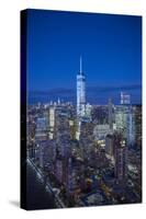 One World Trade Center and Lower Manhattan, New York City, New York, USA-Jon Arnold-Stretched Canvas