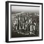 One World Trade Center and Lower Manhattan, New York City, New York, USA-Jon Arnold-Framed Premium Photographic Print