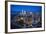 One World Trade Center and Lower Manhattan, New York City, New York, USA-Jon Arnold-Framed Photographic Print