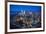 One World Trade Center and Lower Manhattan, New York City, New York, USA-Jon Arnold-Framed Photographic Print