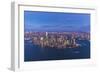 One World Trade Center and Lower Manhattan, New York City, New York, USA-Jon Arnold-Framed Photographic Print