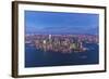 One World Trade Center and Lower Manhattan, New York City, New York, USA-Jon Arnold-Framed Photographic Print