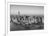 One World Trade Center and Lower Manhattan, New York City, New York, USA-Jon Arnold-Framed Photographic Print