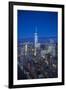 One World Trade Center and Lower Manhattan, New York City, New York, USA-Jon Arnold-Framed Photographic Print