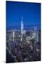 One World Trade Center and Lower Manhattan, New York City, New York, USA-Jon Arnold-Mounted Photographic Print