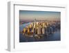 One World Trade Center and Lower Manhattan, New York City, New York, USA-Jon Arnold-Framed Photographic Print