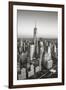 One World Trade Center and Lower Manhattan, New York City, New York, USA-Jon Arnold-Framed Photographic Print