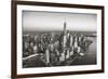 One World Trade Center and Lower Manhattan, New York City, New York, USA-Jon Arnold-Framed Photographic Print