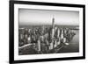 One World Trade Center and Lower Manhattan, New York City, New York, USA-Jon Arnold-Framed Photographic Print